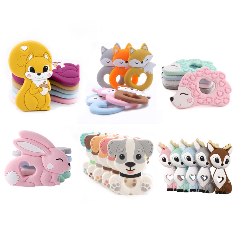 Baby Teething Toys Silicone Teethers